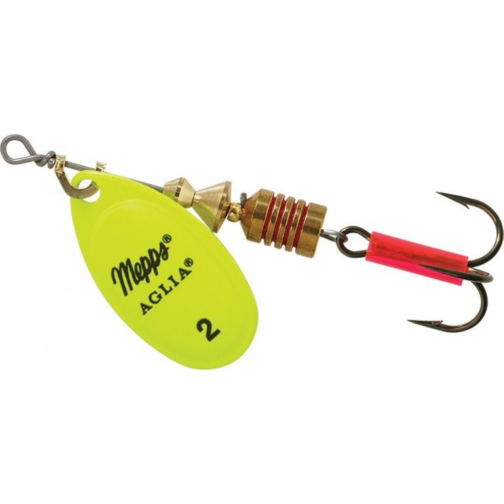 Mepps Aglia Fluo Spinner i Chartreuse str. 2