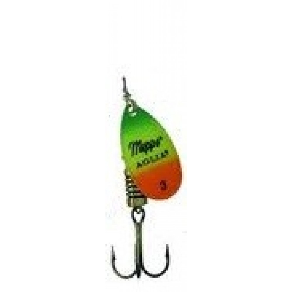 Mepps Aglia Fluo Spinner i Firetiger str. 3