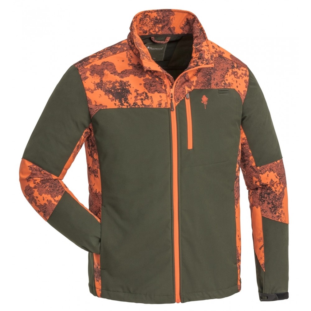 Pinewood Furudal 3L Stretch Shell Camo Jakke
