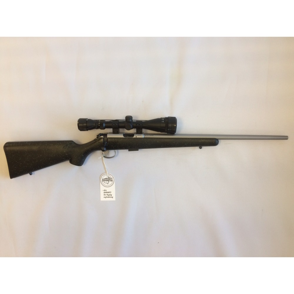 Ny CZ 455 .22 lr. Stainless m/kikkert