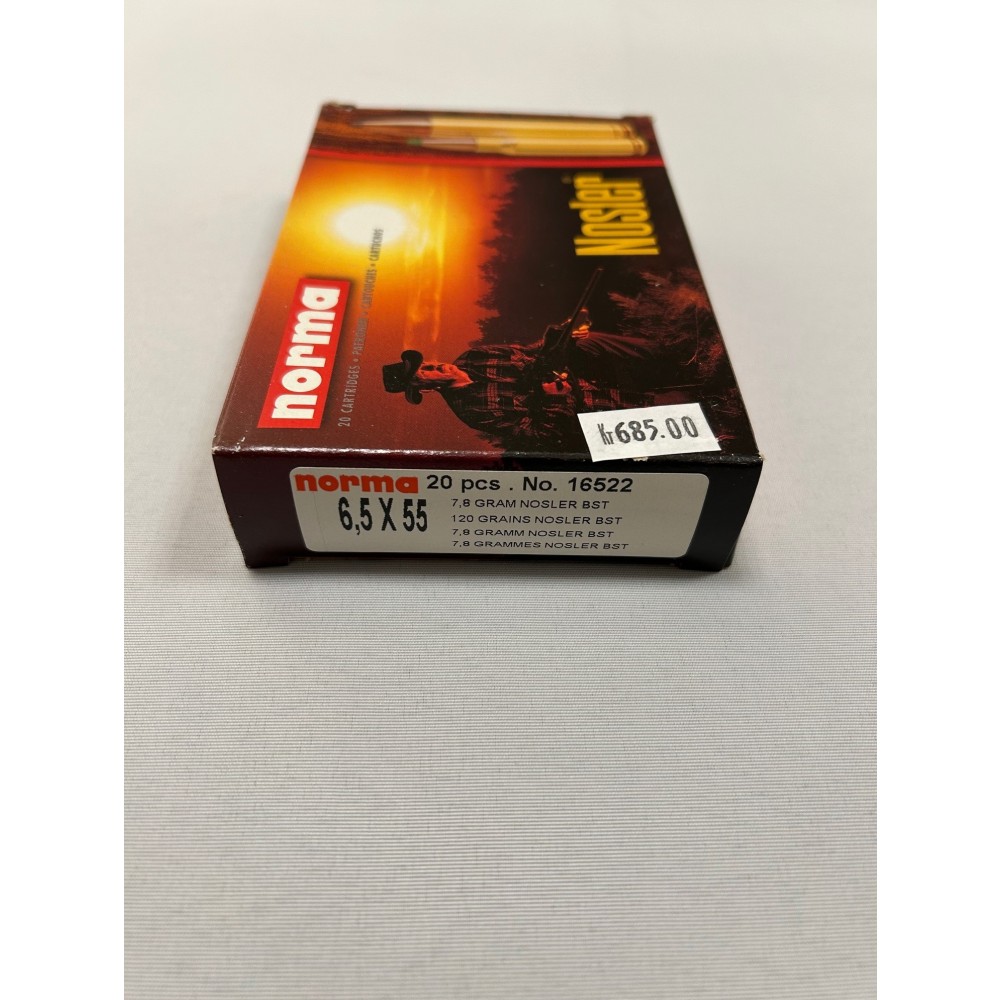 Norma 7,8 Gram 120 Grains Nosler BST