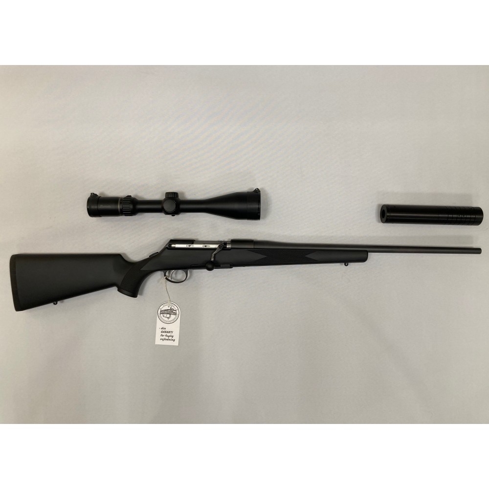 Röwa Rössler Titan 16 All-Round Soft Touch .308 w m/Burris kikkert og lyddæmper