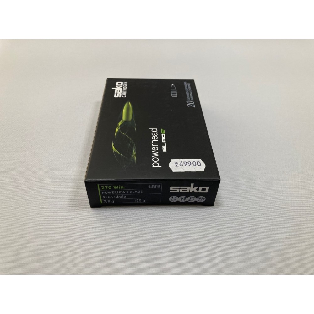 Sako Powerhead BLADE .270 w 7,8 gr (blyfri) 20 stk
