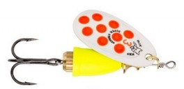 VibraxMidDepthBlueFoxSilverOrangeSuperSpinnerStr3-20