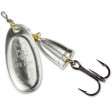 Vibrax Mid Depth Blue Fox Silver Super Spinner - Str. 4