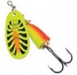 Vibrax Mid Depth Blue Fox Chartreuse Super Spinner - Str. 3